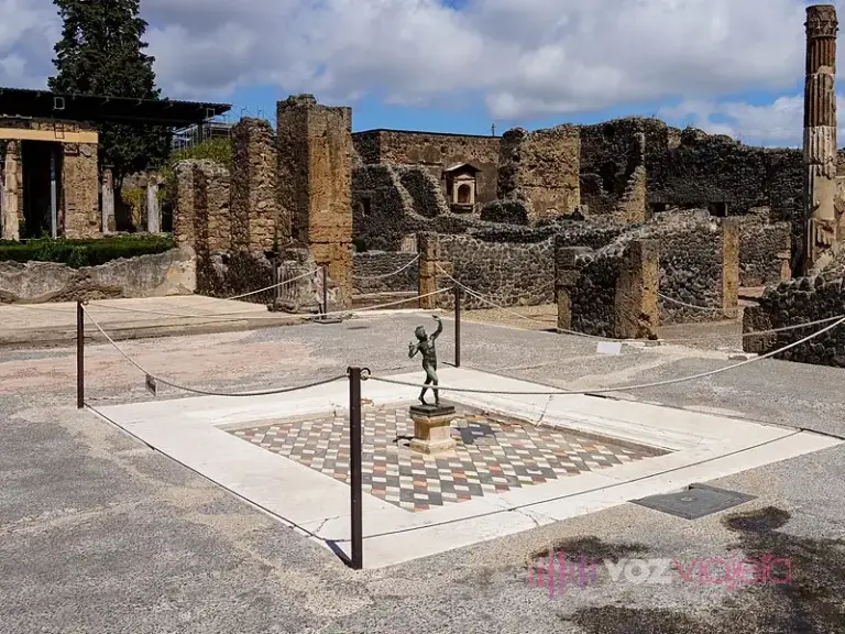 Casa del Fauno en Pompeya