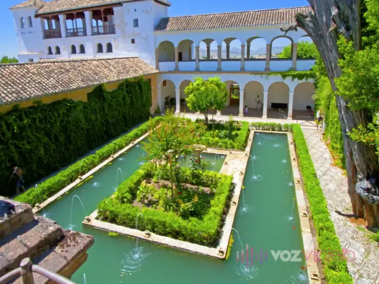 Jardines del Generalife en Granada