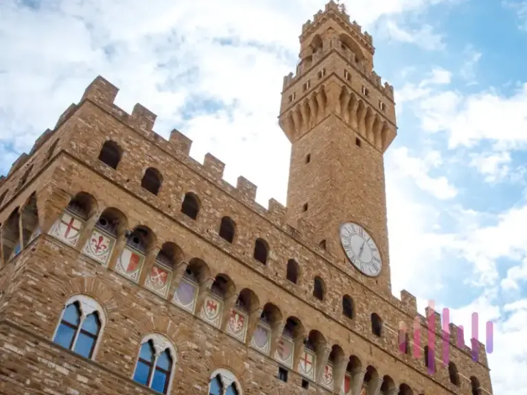 Palazzo Vecchio visto desde la entrada