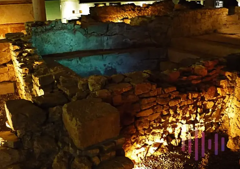 Termas romanas de Campo Valdés en Gijón