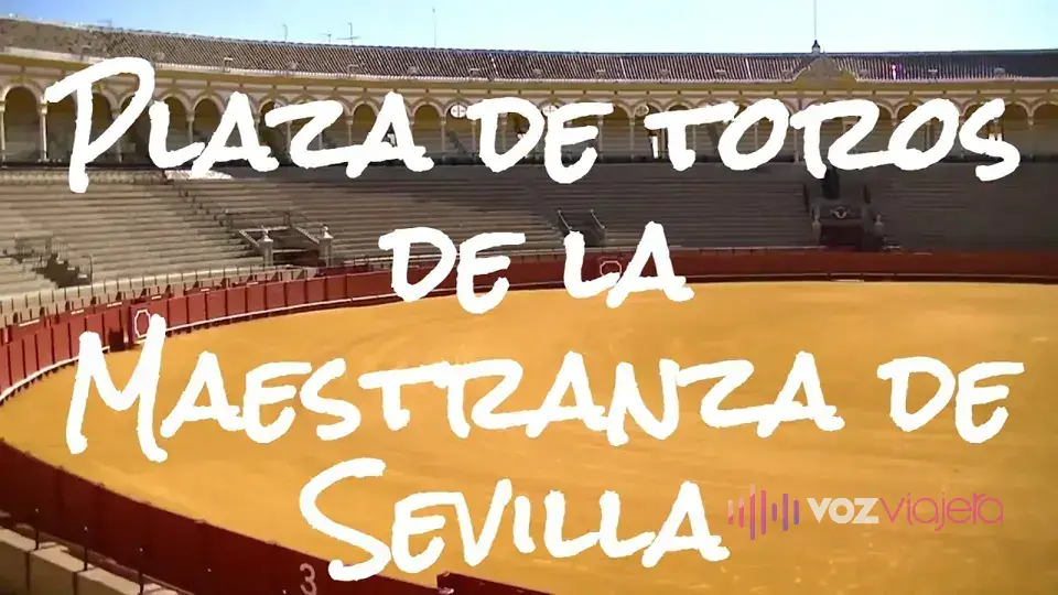 Miniatura del vídeo de Viajando: el ruedo y los tendidos de la plaza de toros de la Maestranza de Sevilla con el título del vídeo